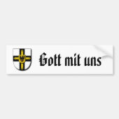 Teutonic Knachten Bumpersticker (Voorkant)