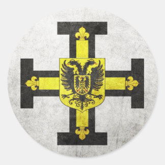 Teutonic Knachten Ronde Sticker