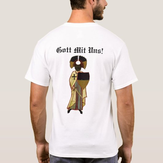 Teutonic Knight Battle Cry Shirt (Achterkant)