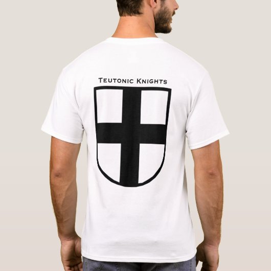 Teutonic Knight Big Shield Shirt (Achterkant)