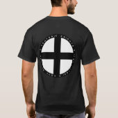 Teutonic Knight Black & White Round Seal Shirt (Achterkant)