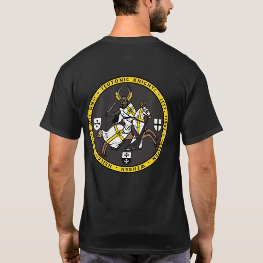 Teutonic Knight Charging Seal Shirt (Achterkant)