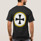 Teutonic Knight Cross Round Seal Shirt (Achterkant)