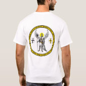 Teutonic Knight Guardian Angel Seal Shirt (Achterkant)