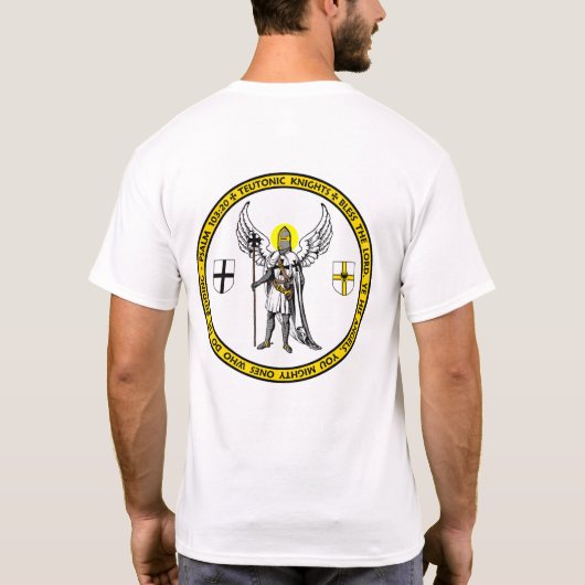 Teutonic Knight Guardian Angel Seal Shirt (Achterkant)