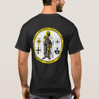 Teutonic Knight met zwaard en schild Shirt