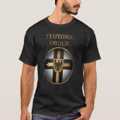 Teutonic Order Medieval Heraldry European Knachten T-shirt (Voorkant)