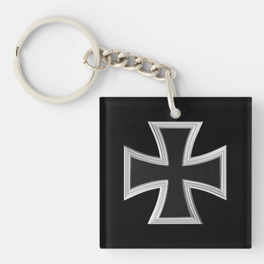 Teutonisch kruis sleutelhanger (Voorkant)