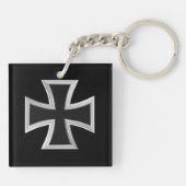 Teutonisch kruis sleutelhanger (Achterkant)