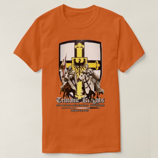 Teutoonse Ridders T-shirt (Design voorkant)