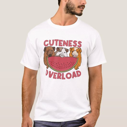 Teveel aan schattigheid t-shirt (Voorkant)
