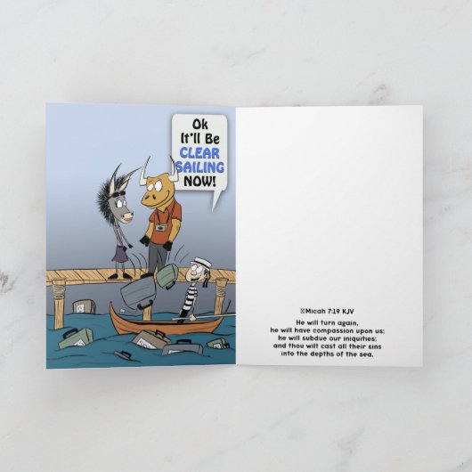 TEVEEL BAGAGE! KAART (Binnen)