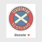 Teviothead, Scotland Sticker (Vel)