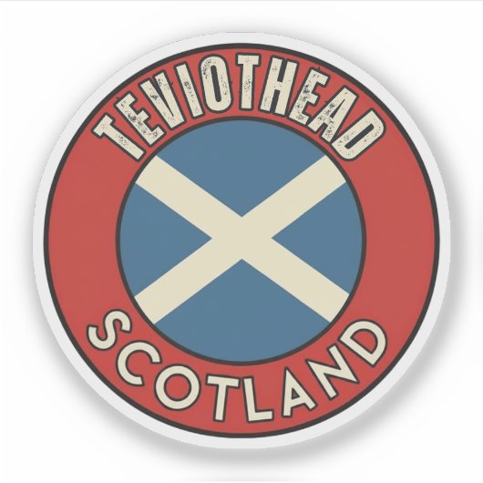Teviothead, Scotland Sticker (Voorkant)