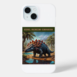 Tevreden Ankylosaurus iPhone 15 Case