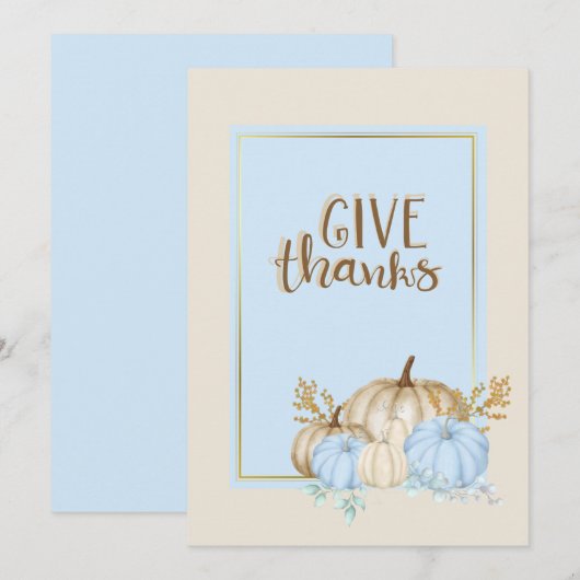 Tevreden bedankt met bekendmaking kaart (Voorkant / Achterkant)