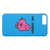 Tevreden de heer Greedy Case-Mate iPhone Case (Achterkant (Horizontaal))