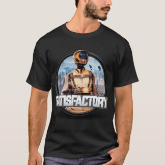 Tevreden Game jongen retro T-shirt