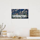 Tevreden Hoesje Poster (Keuken)