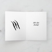 Tevreden Jubileum aan u toevoegt Uw Fotokaart Kaart (Binnen)