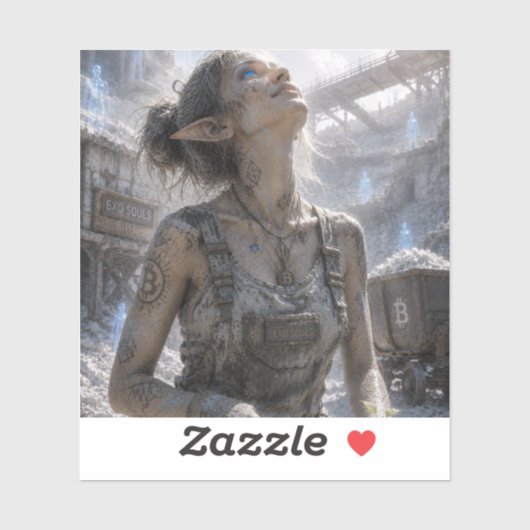 Tevredenheid / Cementwerker / Zoutmijn Sticker (Vel)