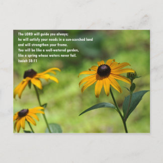 Tevredenheid in een zon-Scorched Land Briefkaart