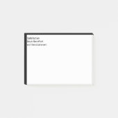 Tevredenheid ligt in de Inspanning niet Verwezenli Post-it® Notes (Voorkant)