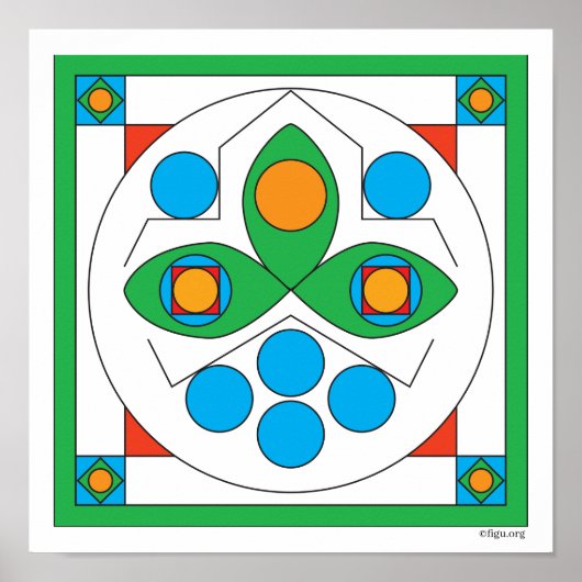 tevredenheid poster (Voorkant)