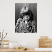 Tewa Indian Child, 1905 Poster (Keuken)
