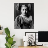 Tewa Indian Maiden, begin jaren '00 Poster (Thuiskantoor)