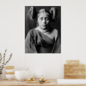 Tewa Indian Maiden, begin jaren '00 Poster (Keuken)