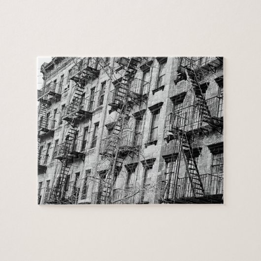 Tewaterlatingspuzzel van West-Village Manhattan in Legpuzzel (Horizontaal)