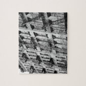 Tewaterlatingspuzzel van West-Village Manhattan in Legpuzzel (Verticaal)