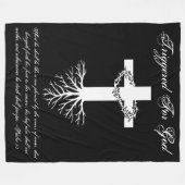 Teweeggebracht voor God Blanket Fleece Deken (Voorkant (Horizontaal))