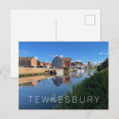 Tewkesbury Feestdagenkaart (Voorkant / Achterkant)