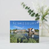 Tewkesbury Feestdagenkaart (Staand voorkant)