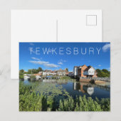Tewkesbury Feestdagenkaart (Voorkant / Achterkant)