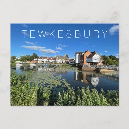 Tewkesbury Feestdagenkaart (Voorkant)