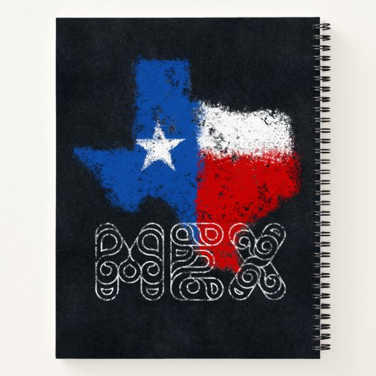 Tex Mex Recipe Book Notitieboek (Achterkant)