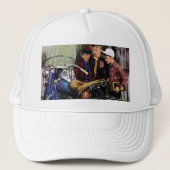 Tex-motorfiets Trucker Pet (Voorkant)