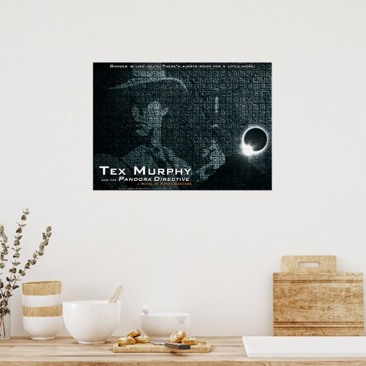 Tex Murphy: Poster van de Pandora-richtlijn [28 x  (Keuken)