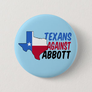 Texaan tegen Greg Abbott Ronde Button 5,7 Cm
