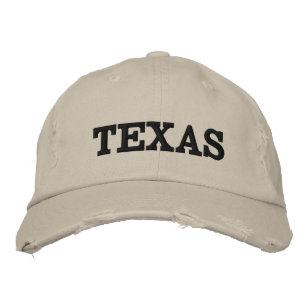 Texaans geborduurd Pet
