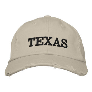 Texaans geborduurd Pet