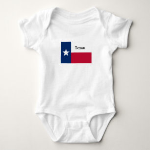Texaanse baby-carrosseriehouder romper