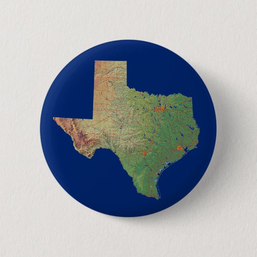 Texaanse kaart Button (Voorkant)