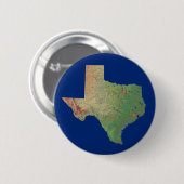 Texaanse kaart Button (Voorkant /achterkant)
