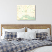 Texaanse kust canvas afdruk (Insitu (Slaapkamer))