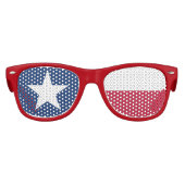 Texaanse staatsvlag - hoogwaardige authentieke kle kinder zonnebril (Voorkant)