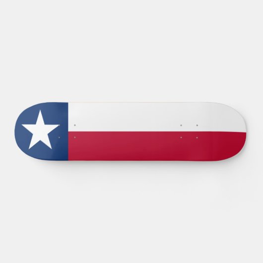 Texaanse staatsvlag persoonlijk skateboard (Horizontaal)